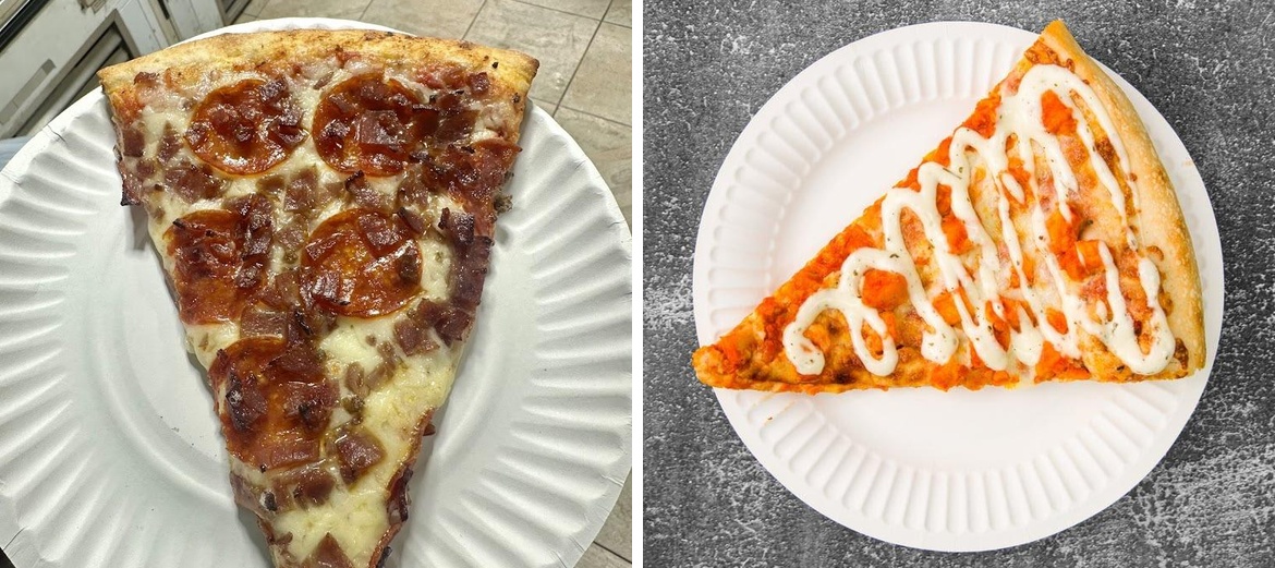 2nd AV PIZZA Menu